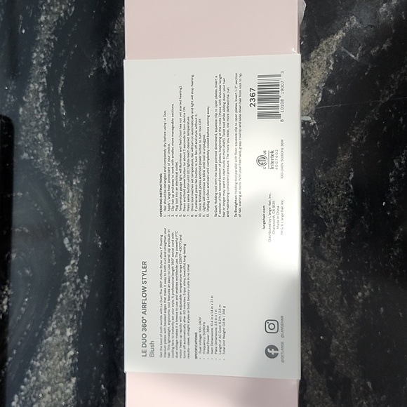 Lange le duo 360 airflow Styler upc# 810108190073 - Picture 3 of 6